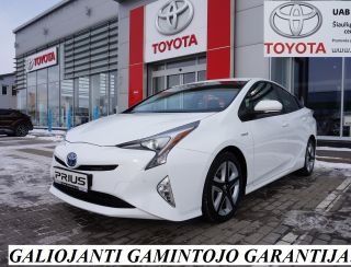 Toyota Prius 1.8 HYBRID 2016 m. GALIOJANTI GAMINTOJO GARANTIJA!